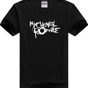 My Chemical Romance T-Shirt Rock Punk Band Tour Concert Music Fan Graphic 86